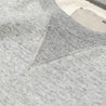 MADNESS AGING RAGLAN CREW SWEAT (MADE IN JAPAN)-HEATHER GREY