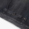 MADNESS AGING TYPE-I DENIM TRUCKER (DAMAGED AND REPAIRED FINISH) (MADE IN JAPAN)-BLACK INDIGO