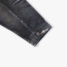 MADNESS AGING TYPE-I DENIM TRUCKER (DAMAGED AND REPAIRED FINISH) (MADE IN JAPAN)-BLACK INDIGO