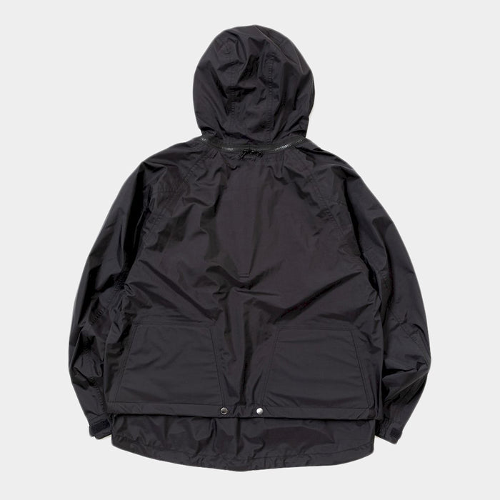 MEANSWHILE AIR CICULATION SYSTEM RAIN JACKET-BLACK