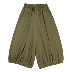 NEUTRAL SOCIETY ALADDIN EASY PANTS-OLIVE