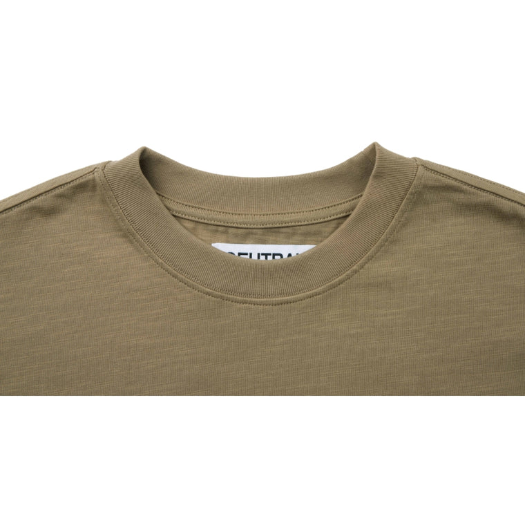 NEUTRAL SOCIETY ALCOHOL BREAK TEE-BROWN