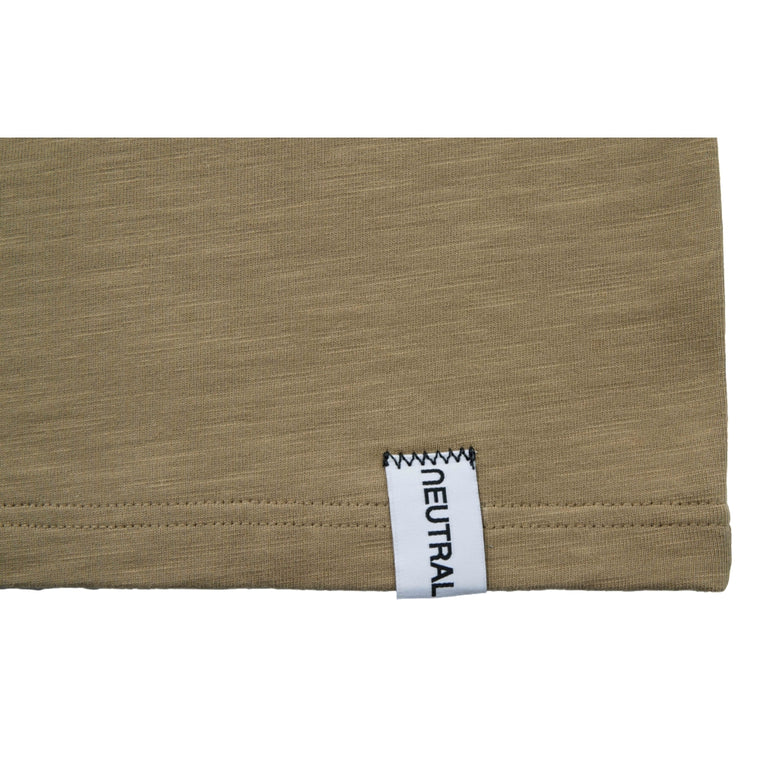 NEUTRAL SOCIETY ALCOHOL BREAK TEE-BROWN