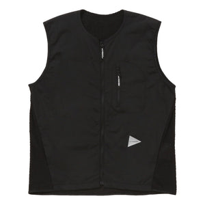 AND WANDER ALPHA DIRECT VEST-BLACK
