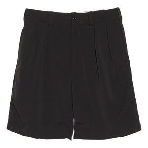 Nanamica ALPHADRY DOUBLE PLEAT SHORTS-BLACK