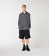 Nanamica ALPHADRY DOUBLE PLEAT SHORTS-BLACK