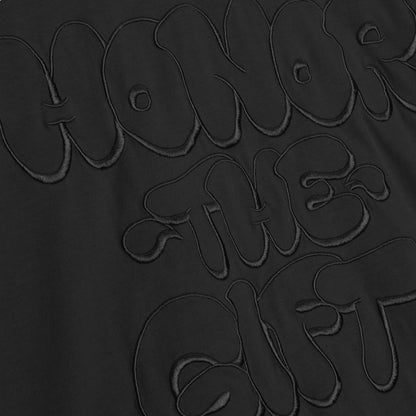 HONOR THE GIFT AMP'D UP TEE-BLACK