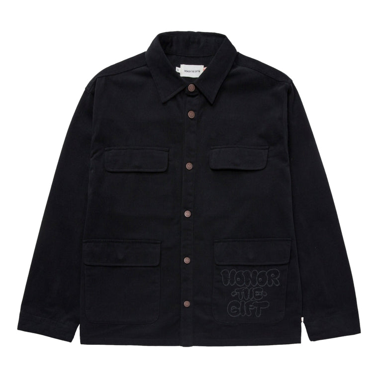 HONOR THE GIFT AMP'D CHORE JACKET-BLACK
