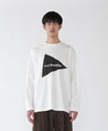 AND WANDER AND WANDER LOGO LS T-WHITE