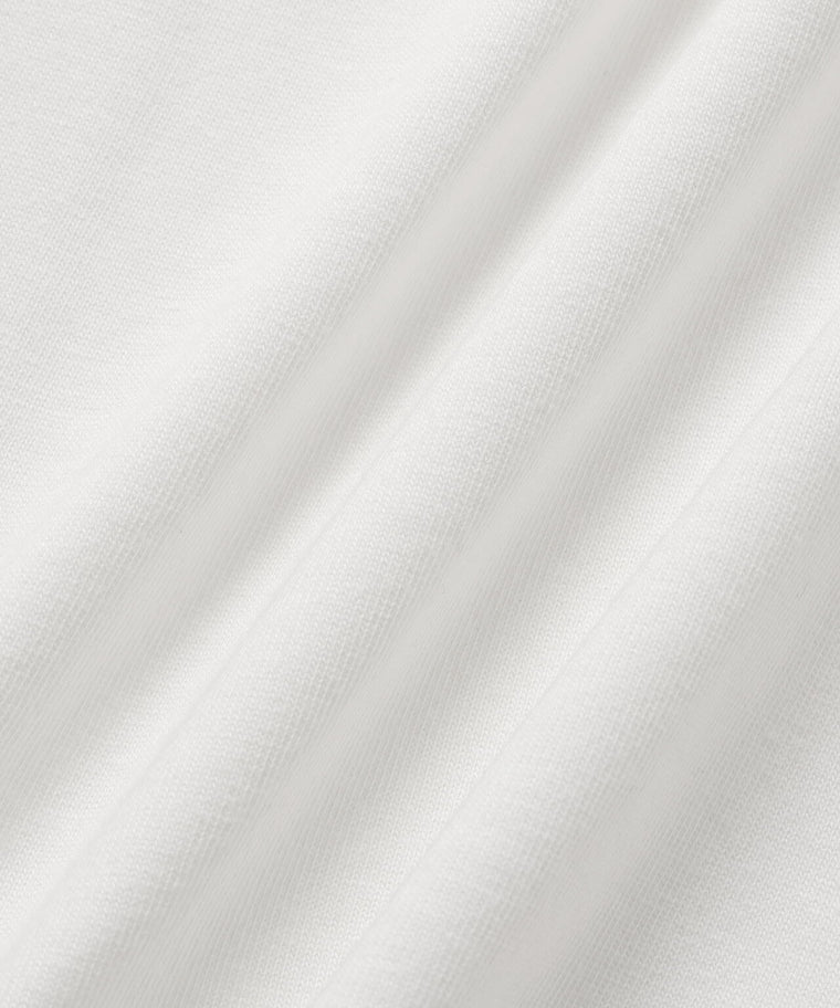 AND WANDER AND WANDER LOGO LS T-WHITE