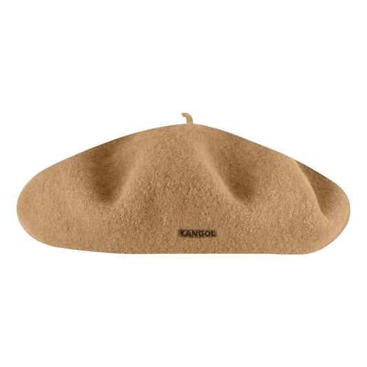 KANGOL ANGLOBASQUE BERET-CAMEL