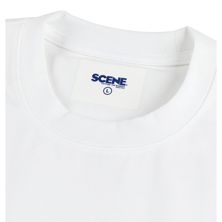 SCENE BY ICE FIRE ANIME B_LONG TEE-WHITE RED