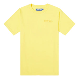 KNOW WAVE ANXIETY LOGO T-YELLOW