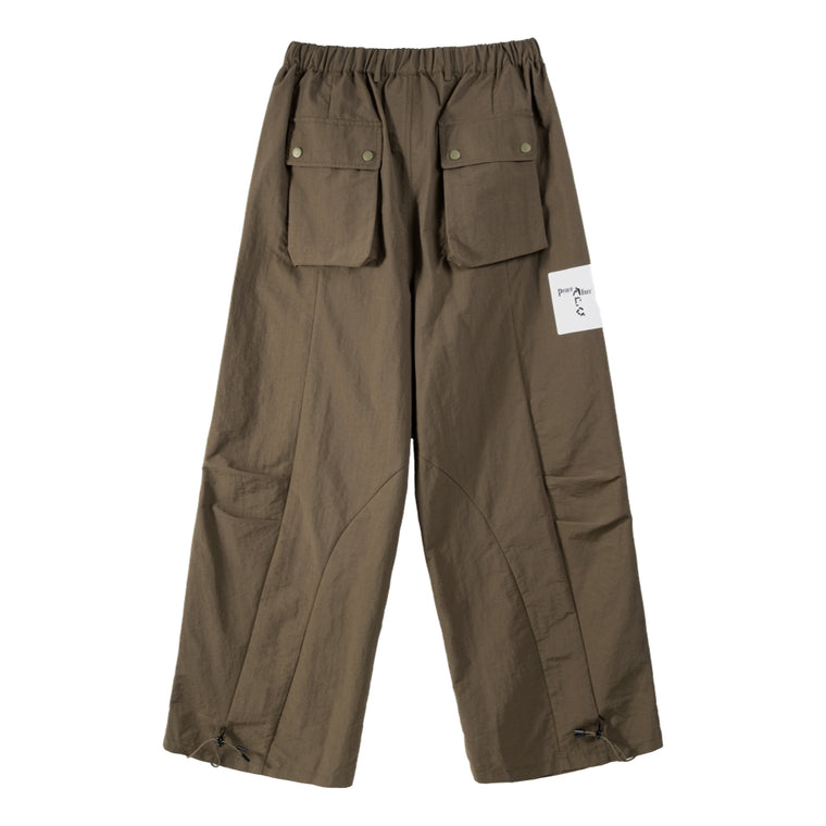 ARCHIVAL REINVENT ARC x PAA MULTI POCKETS PANTS-BROWN