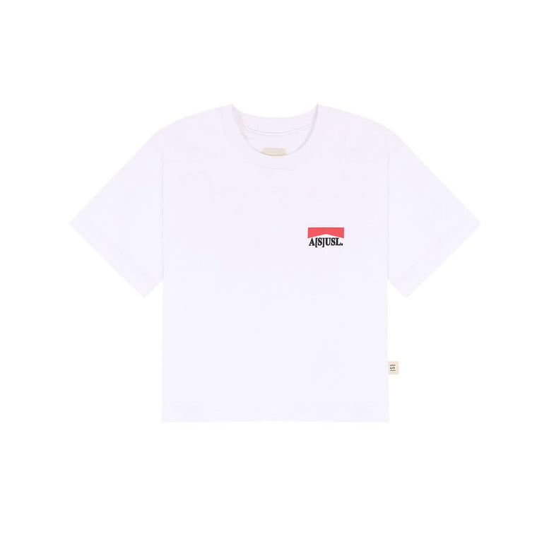 A[S]USL LOGO TEE-WHITE