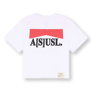 A[S]USL LOGO TEE-WHITE