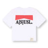 A[S]USL LOGO TEE-WHITE