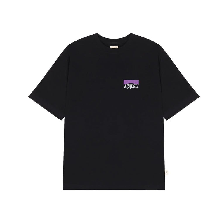 A[S]USL LOGO TEE-BLACK