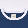 A[S]USL WOMEN'S VINTAGE RINGER TEE-NAVY