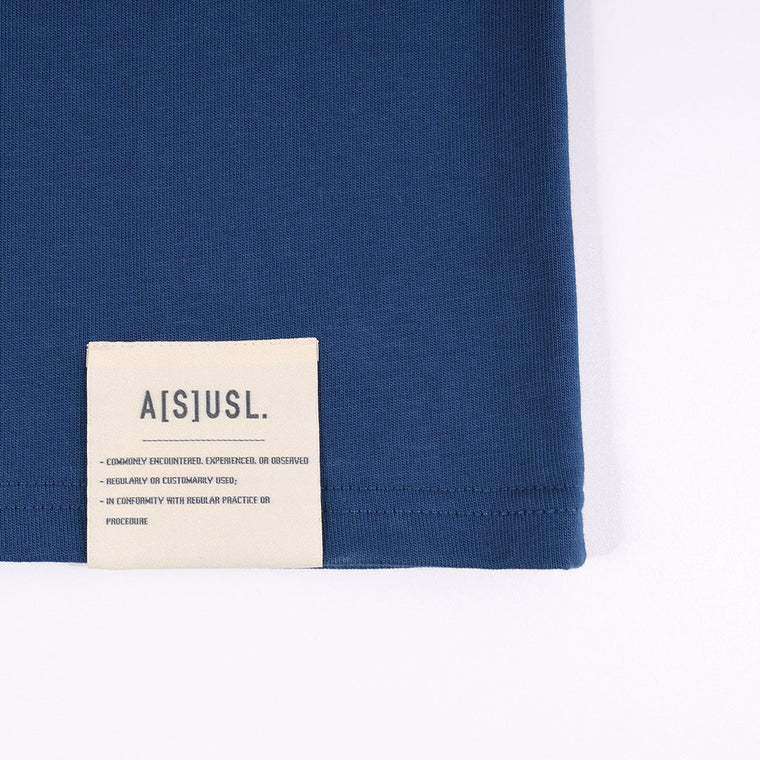 A[S]USL WOMEN'S VINTAGE RINGER TEE-NAVY