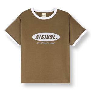 A[S]USL WOMEN'S VINTAGE RINGER TEE-SAND