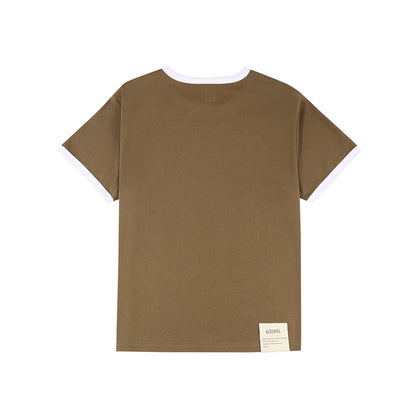A[S]USL WOMEN'S VINTAGE RINGER TEE-SAND