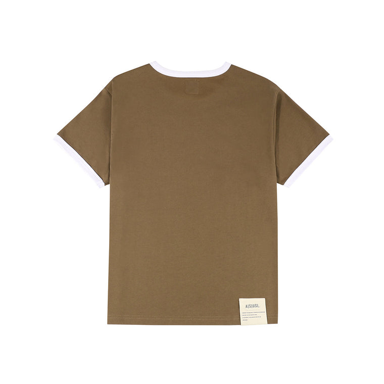 A[S]USL WOMEN'S VINTAGE RINGER TEE-SAND