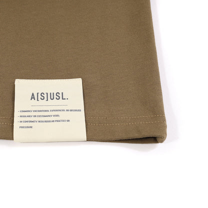 A[S]USL WOMEN'S VINTAGE RINGER TEE-SAND