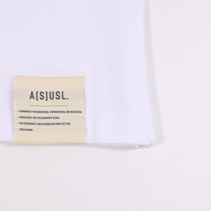 A[S]USL WOMEN'S VINTAGE RINGER TEE-WHITE