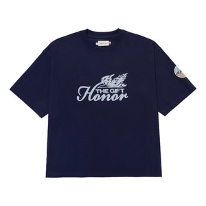HONOR THE GIFT AUTO CLUB BOX TEE-NAVY
