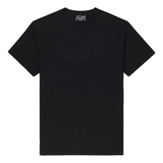 RIPNDIP AUTOGRAPH TEE-BLACK