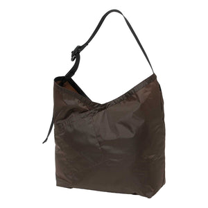 HOBO AZUMA SHOULDER BAG M NYLON RIPSTOP-BROWN
