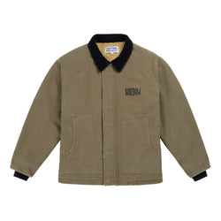 NEUTRAL SOCIETY BOREDOM CANVAS JACKET-OLIVE