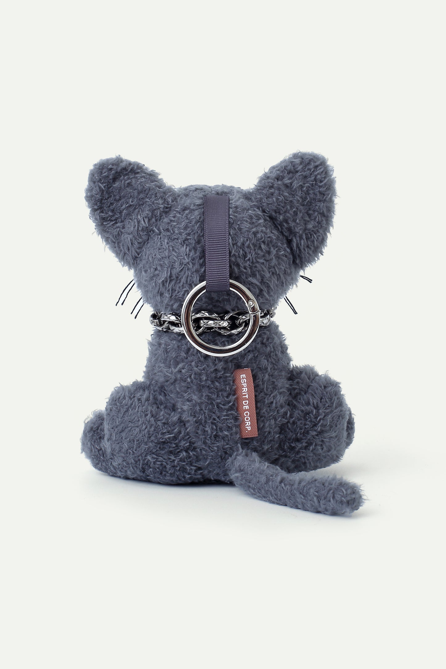 ESPRIT ABEY BAG CHARM-DARK GREY