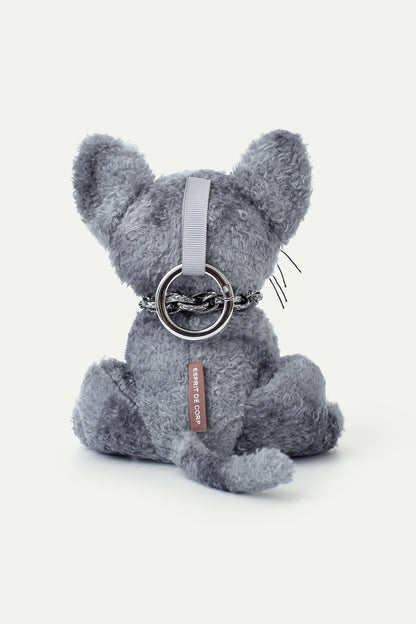 ESPRIT ABEY BAG CHARM-LIGHT GREY