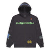 RIPNDIP ALLURE ZIP HOODIE-BLACK