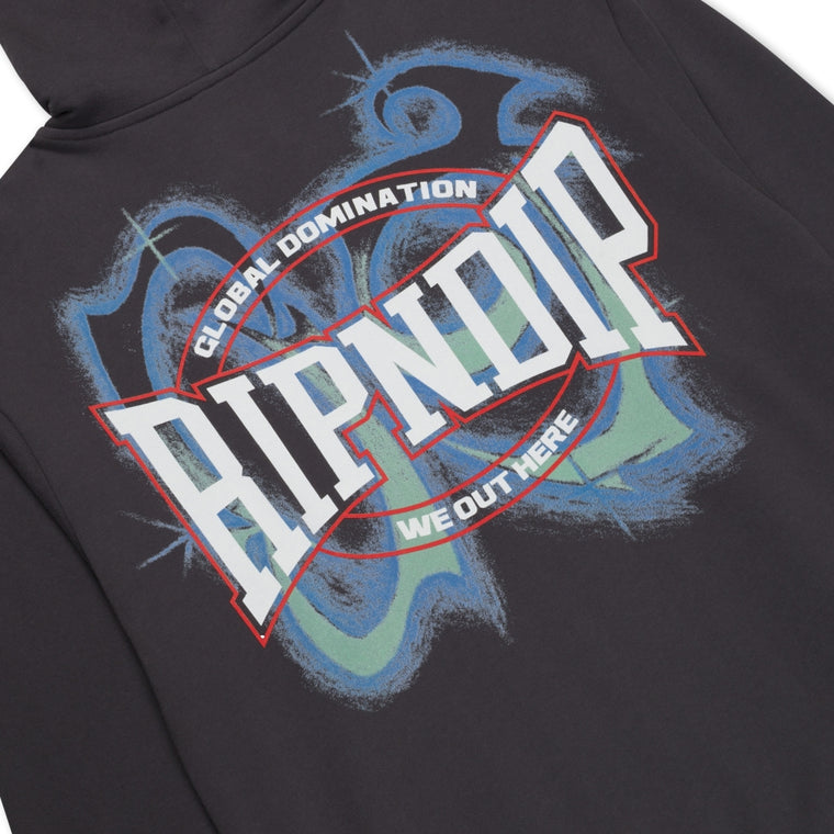 RIPNDIP ALLURE ZIP HOODIE-BLACK