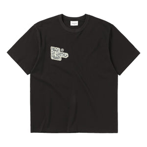 THIS IS NEVER THAT ALPHABET TEE-BLACK