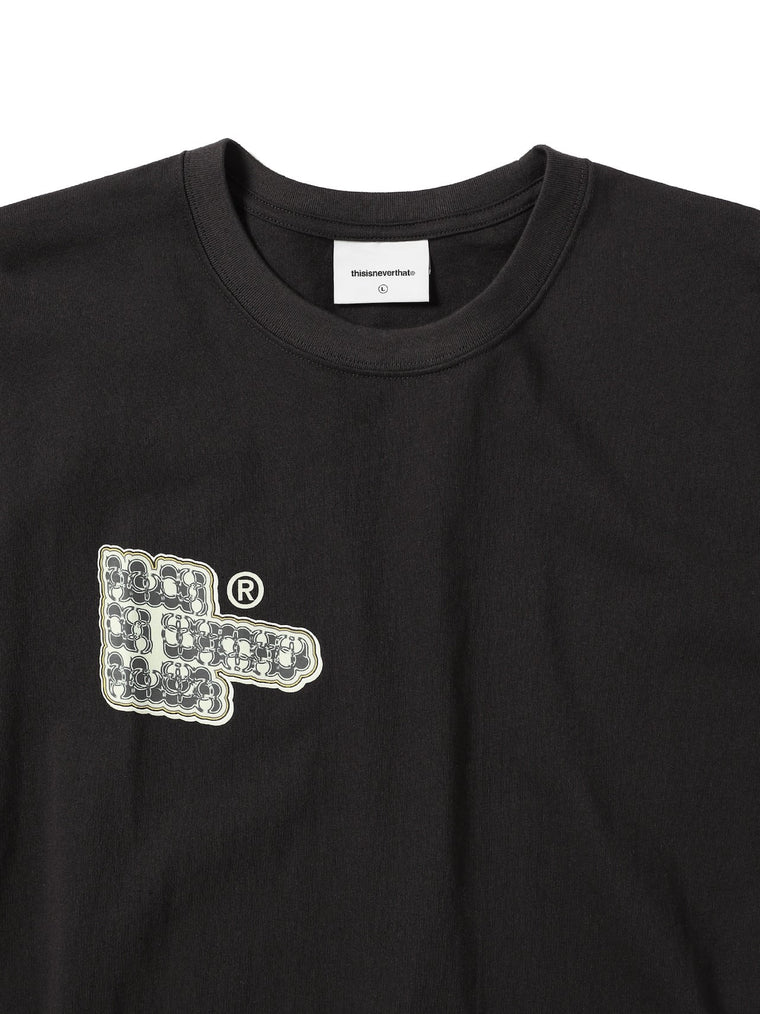 THIS IS NEVER THAT ALPHABET TEE-BLACK