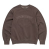 THIS IS NEVER THAT ARCH-LOGO CREWNECK-DARK CHOCOLATE