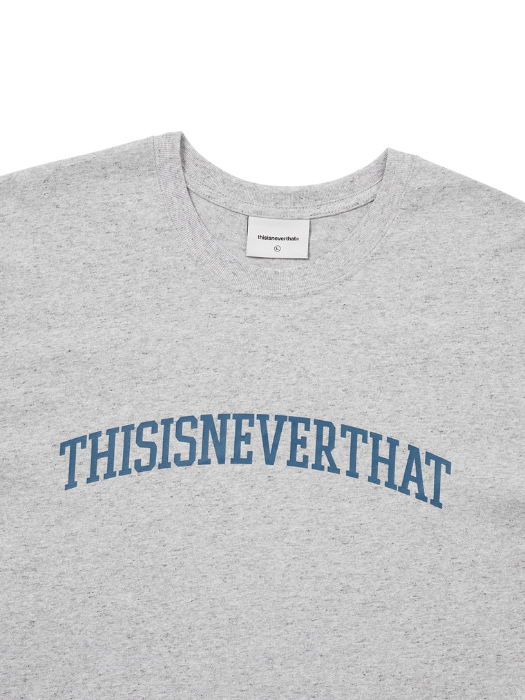 THIS IS NEVER THAT ARCH-LOGO TEE-HEATHER GREY