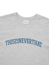 THIS IS NEVER THAT ARCH-LOGO TEE-HEATHER GREY