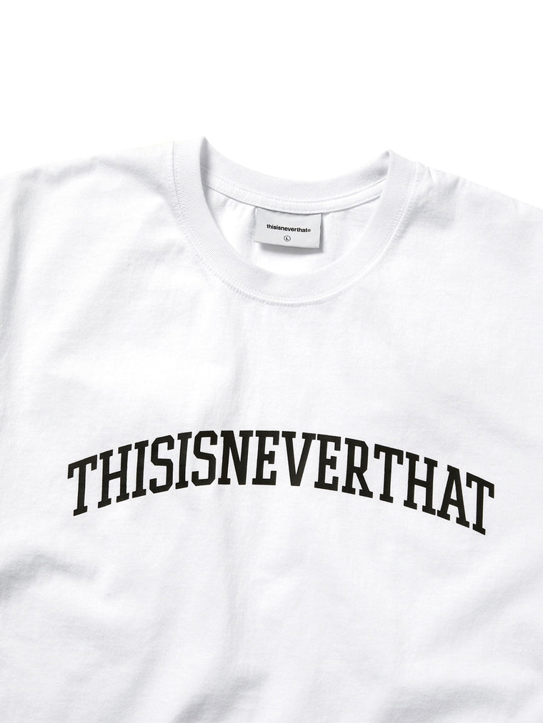 THIS IS NEVER THAT ARCH-LOGO TEE-WHITE