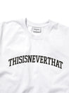 THIS IS NEVER THAT ARCH-LOGO TEE-WHITE