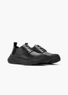 HIDDEN WHITE ASHER LEATHER OXFORD SHOES-BLACK