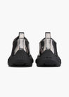 HIDDEN WHITE ASHER LEATHER OXFORD SHOES-GUNMETAL