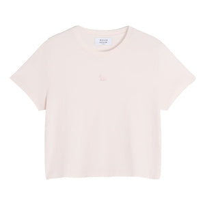 MAISON KITSUNE WOMEN'S BABY FOX BABY TEE-SHIRT-MAUVE