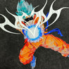 2ND CLOSET "BACK TO HELL" GOKU WASHED LS T-SHIRT-BLACK