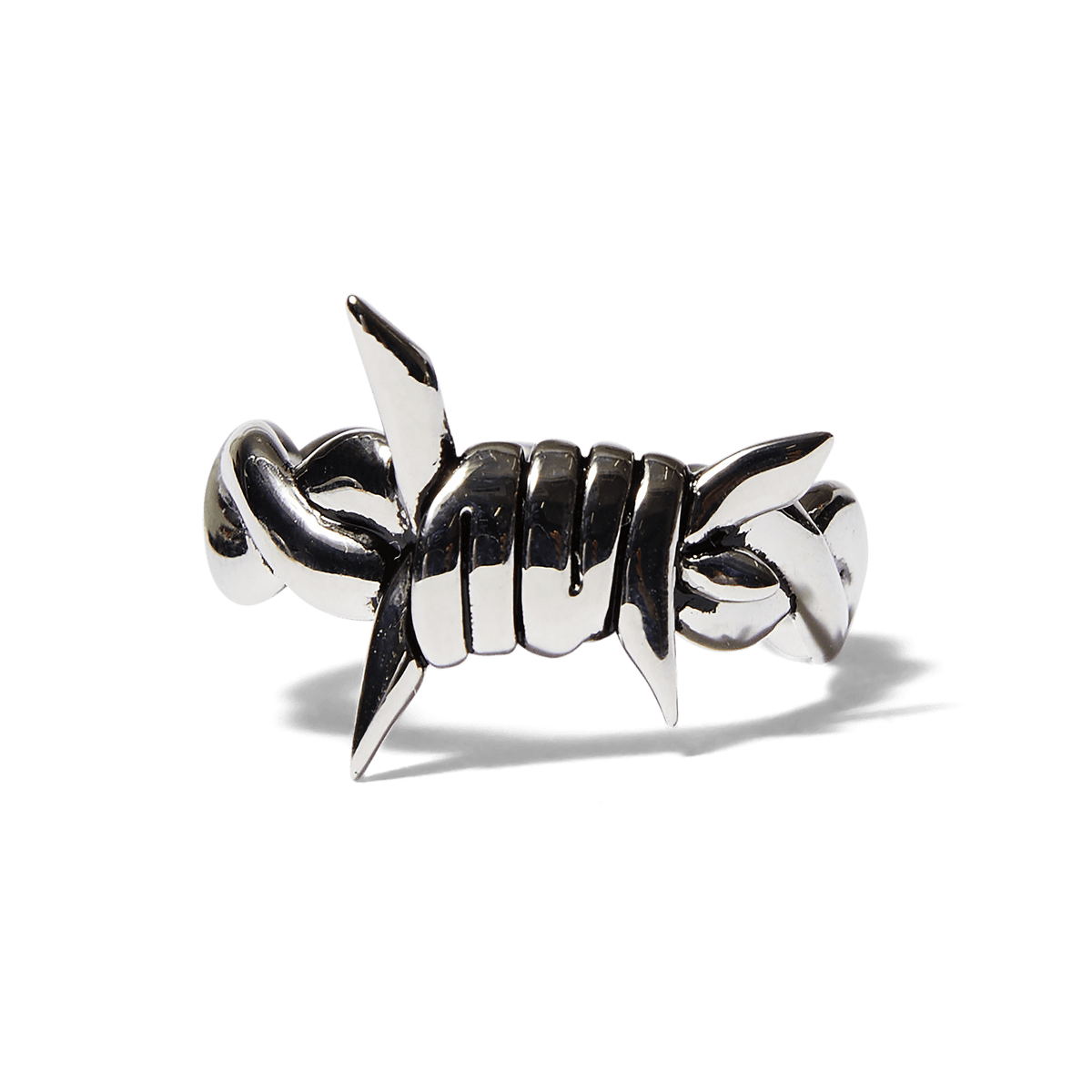 HUF BARBED WIRE RING-SILVER