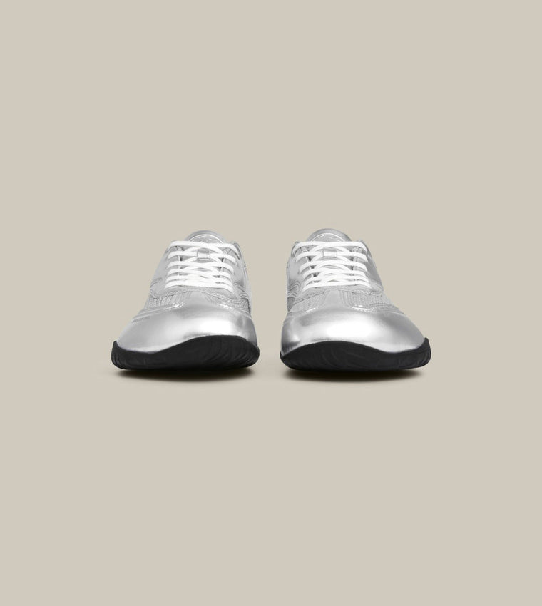 ARTICLE NO. BAREFOOT ZERO-DROP SPORT SNEAKERS 1980-SILVER